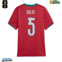 Portugal Diogo Dalot #5 Hjemmedrakt Dame VM 2026 Kortermet